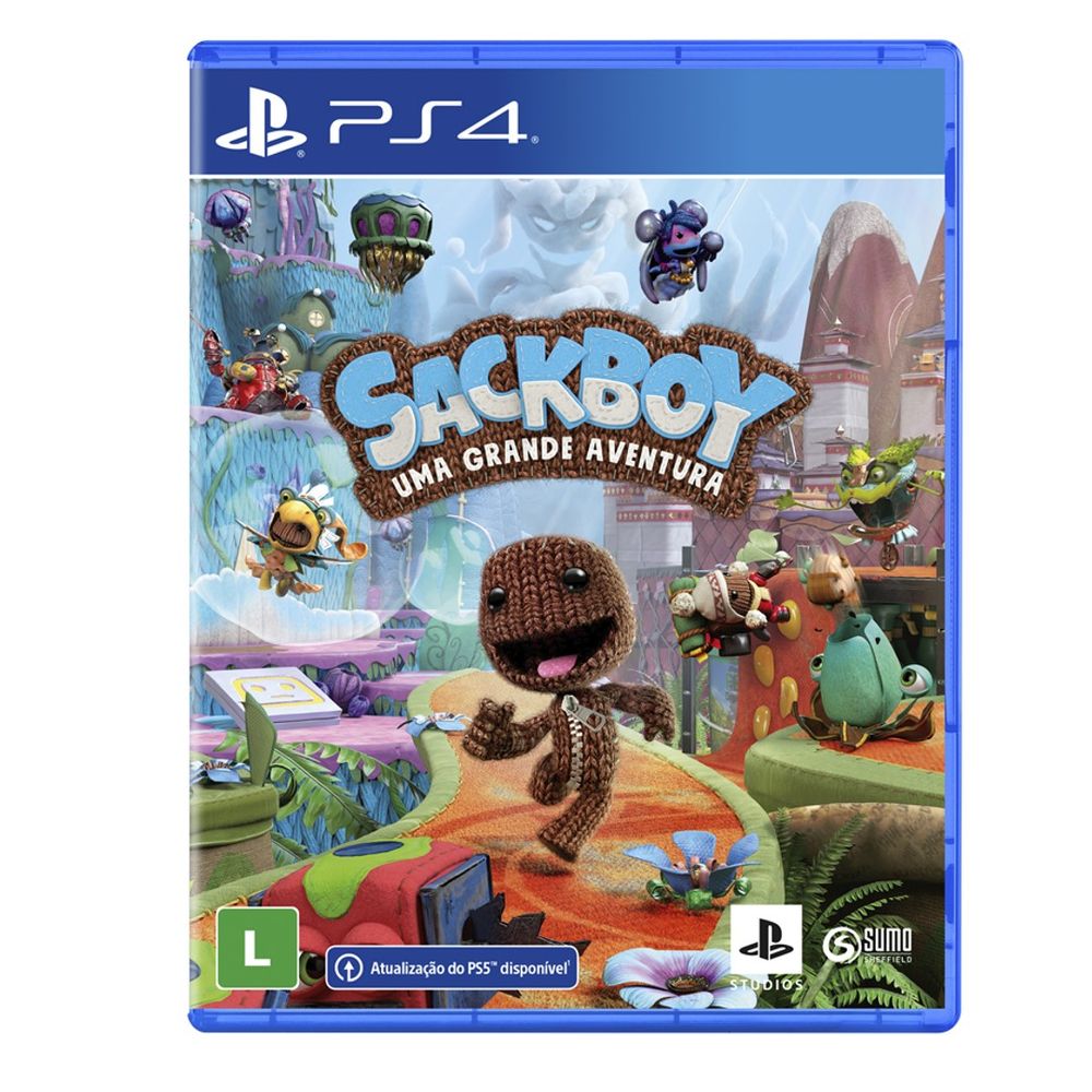Jogo para PS4 Sackboy: Uma Grande Aventura - Sony - Info Store - Prod